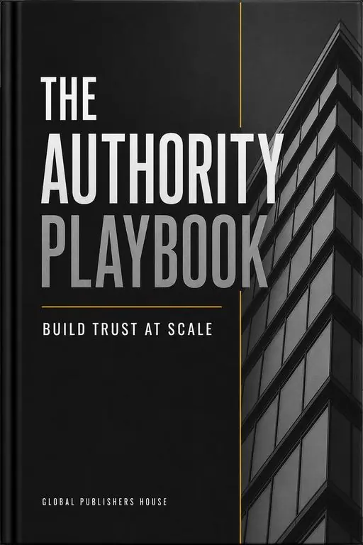 The Authority Playbook — book cover designed by Global Publishers House