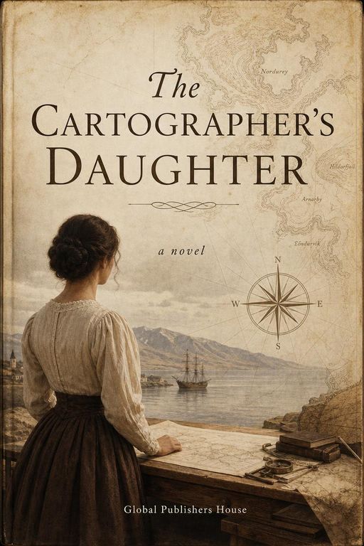 The Cartographer’s Daughter — book cover designed by Global Publishers House