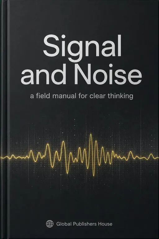 Signal and Noise — book cover designed by Global Publishers House
